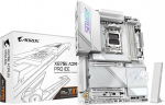 GIGABYTE X870E AORUS PRO Ice AM5 LGA 1718, ATX, DDR5, 4X M.2, PCIe 5.0, USB4, Wi-Fi 7, 2.5GbE LAN, EZ-Latch, Q-Flash
