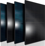 SUNNIVA&reg; p&auml;ikesepaneel 4 x 460 W T&auml;ismustast bifacial klaasist / klaasist PV-mooduli p&auml;ikesepaneel - PMax 1840 W (4 x 460 W) Bifacial N-t&uuml;&uuml;pi, r&otilde;duelektrijaama v&otilde;i PV-s&uuml;steemi jaoks.
