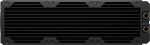 CORSAIR Hydro X seeria XR7 360mm V2 radiaator kohandatud vesijahutuseks - &uuml;hildub iCUE LINK ventilaatoritega - 3 x 120mm ventilaatorite kinnitust - kruvikaitseplaadid - G1/4" keermega - must