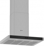 NEFF D65BMP5N0 Cooker Hood N70, 60 cm, Extractor or Recirculation, Energy Efficiency A, Stainless Steel