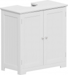 Bath Vida Priano 2 Door Bathroom Bathroom Storage Unit 30 x 60 x 60 cm White