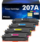 207A 207X MFP M283fdw Toner: Compatible with HP 207A 207X M255dw Color Laserjet Pro MFP M283fdw Toner Black M282nw M283fdn M255nw W2210A W2211A W2212A W2213A Cyan Yellow Magenta chip with magmagmagmag