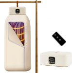 Roadtime kaasaskantav r&otilde;ivakuivati 600 W, minisoojuspumbad koos kuivati kotiga, PTC-soojendi ja LED-ekraaniga koos 0-8H taimeri / UV-steriliseerimise / automaatse v&auml;ljal&uuml;litusega, v&auml;ike kokkupandav kuuma &otilde;hu kuivati korteri jaoks