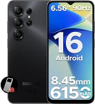 DOOGEE Note 56X Android 16 nutitelefon ilma lepinguta, 6150 mAh aku, Octa Core, 8,45 mm Ultra Thin + 6,56-tolline HD+ 90Hz mobiiltelefon Odav, 8MP, 24GB + 64GB/2TB TF, 4G Dual SIM Simlock-free