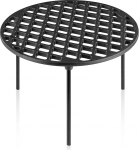 BBQ-Toro malmist k&uuml;psetusrest 3 jalaga, &uuml;mmargune, hollandi ahju alusplaat, grilli tarvikud, statiiv, grillrest, malmist rest, poti alus, rest, rest, tulerest, grillplaat, malmist rest (l&auml;bim&otilde;&otilde;t 30 mm).