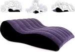 Seksipadi T&auml;ispuhutav sekspadi PVC Flocked Sex Chair Travel Pillow Magic Pillow Body Support Pillow Kasutatakse paaride positsioneerimiseks s&uuml;gavamasse asendisse