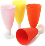 Tupperware Junge Welle FBA 36580 Magustoidutass 500 ml roosa + kollane + oranž + punane