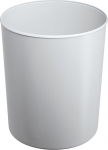 HAN 1814-F-11, Safety waste bin flame-retardant. Safe, elegant, premium quality, 13 litres, light-grey