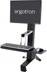 Ergotron 33-342-200 WorkFit LD &uuml;he kuvariga t&ouml;&ouml;jaam