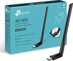 TP-Link Archer T3U Plus AC1300 High Gain Dualband USB Stick WLAN adapter suure v&otilde;imendusega antennidega (kuni 867 Mbit/s 5GHz ja 400 Mbit/s 2,4GHz, &uuml;hildub Windows 10 / 8.1 / 8/7 ja