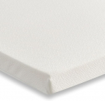 Starlight Beds Cooling Foam Mattress Topper 80 x 200 7,5 cm European Small Single Memory Foam Mattress Topper 80 x 200 Mattress Topper with Removable Cover, White (80 x 200 Mattress Topper, 7,5 cm).