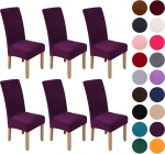 Colorxy Spandex kangast Stretch s&ouml;&ouml;gitool Slipcovers Home Decor Set of 4