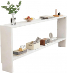 &Otilde;huke konsoollaud riiulitega, t&auml;ispuidust diivanitagune hoiuriiul, reserveeritud juhtmeavad, v&auml;ike jalaj&auml;lg fuajee ja koridori jaoks