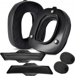 Yaowanguan A50 Gen 3 Mod Kit - Asendavad paksemad k&otilde;rvapadjad ja vaht Astro Gaming A50 juhtmevaba peakomplekti Gen 3 jaoks, k&otilde;rvapadjad/korvapadjad/ padjad, tarvikud magnetklambritega (must valk + samet)