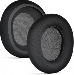 defean juhtmega k&otilde;rvapadjad, mis &uuml;hilduvad SteelSeries Arctis Nova Pro Wired, Nova 7, 3, 1, Extra Bass m&uuml;rasummutus, hingav valgunahk ja vaht - valge