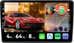MSD Autoradio Fiat Ducato / Citroen Jumper / Peugeot Boxer | 4G + 64G, Octa-Core - Android 14 GPS navigatsiooniraadio | CarPlay Android autojuhtimisseade WiFi DSP DAB | Tagurduskaamera | 2 DIN