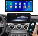 12,3-tolline traadita Carplay / Android auto puuteekraan Mercedes-Benz C-klassi W205 GLC V-klassi W447 2015-2019 NTG5.0 autostereo multimeedia auto audio vastuv&otilde;tja jaoks