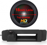 Veekindel 170&deg; p&ouml;&ouml;ratav s&otilde;idukispetsiifiline k&auml;epidemega kaamera, mis on integreeritud juhtmesse K&auml;epidemega tagurduskaamera Mercedes Benz GLK-klassile X204 GLK300 GLA200 (nr.LS8014 Suurus = 214 x 52 mm)