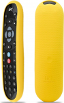 Inbrackets Sky-Q Remote kaitsekott, l&ouml;&ouml;gikindel kaitsekate uusimale SKY Q Remote EC202 - Premium silikoonist mesilase tekstuuriga (kollane)