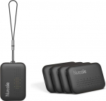 Nutale Mini Key Finder koos rakendusega, 4 t&uuml;kki, kohvi v&otilde;tmehoidja, Bluetooth v&otilde;tmeotsija, &uuml;hildub iOS ja Androidiga autov&otilde;tmete, lemmiklooma v&otilde;i seljakottide jaoks