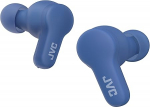 JVC HA-Z77T-A Gumy True Wireless k&otilde;rvaklapid pehme elastomeerist k&otilde;rvaklappidega, 3 helirežiimi, Bluetooth 5.3, 24 tundi kestev aku, iPX4 pritsmekaitse, (mustikasinine)