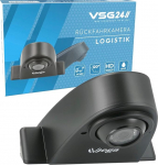 VSG 24 HD Transporteri kuulipea tagurduskaamera Sprinteri kaamera koos adapteri kaabliga 1080P HD resolutsiooniga &ouml;ine n&auml;gemine 120&deg; nurga all 12V IP68 - must