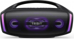 TRIBIT StormBox Blast 2 Bluetooth k&otilde;lar, 200 W kaasaskantav k&otilde;lar subwooferiga, XBass, LED tuled, Bluetooth 5.4, IP67, 30 tundi, karaoke funktsioon - ideaalne v&auml;litingimustes peole/rannikule.