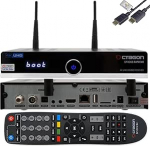 Octagon SF8008 4K Combo Supreme V3 UHD E2 1xDVB-S2X, 1x DVB-C/DVB-T2, Linux PVR Sat Receiver, 2.4/5G Dual-Band WiFi, 1Gbit LAN, M.2 liides, BT 5.1, IR kaugjuhtimispult, HTS e-com HDMI kaabel.