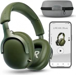 MEDION Over Ear k&otilde;rvaklapid HX-1 Pure (juhtmevabad, Bluetooth 5.4, juhtmevaba, passiivne m&uuml;raisolatsioon, 3+1 EQ eelh&auml;&auml;lestust, kuni 100 tundi aku kestvust, IPX4 pritsmekaitse) Roheline
