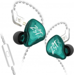 CCA KZ ZST X In-Ear k&otilde;rvaklapid 1BA 1DD kaabliga k&otilde;rvaklapid HiFi Ergonoomilised m&auml;nguk&otilde;rvaklapid 2-poolse eemaldatava kaabliga lauljatele muusikutele Audiophile DJ-le