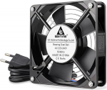 GDSTIME 120 mm Fan 230 V 120 x 25 mm 220 V Dual Ball Bearing AC 240 V Brushless Cooling Case Fan
