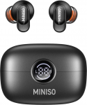 MINISO MS105 AI t&otilde;lkek&otilde;rvaklapid Reaalajas t&otilde;lkek&otilde;rvaklapid toetavad 134 keelt koos rakendusega, Bluetooth 6.0 t&otilde;lkek&otilde;rvaklapid, mis on &uuml;hilduvad iOS ja Androidiga, reisimiseks ja &auml;ritegevuseks.