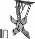 myWall Smart Home laekaplaat teleritele 23 tolli kuni 55 tolli (58-140 cm), kuni 35 kg, juhtmevaba kaugjuhtimispuldiga, Smart Home funktsioon, motoriseeritud