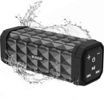 BUGANI Bluetooth-k&otilde;lar, muusikakast Bluetooth 5.4, 24h aku, bassik&otilde;larid, IPX5 veekindel, k&auml;ed-vabad funktsioon telefonile, kastid koju, &otilde;ue, aeda (must)