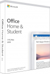 Microsoft Office 2019 Home & Student Multilingual | 1 PC (Windows 10) / Mac, p&uuml;silitsents | Box