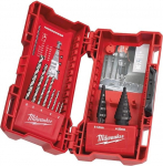 Milwaukee 48899350 10-osaline HSS-G astme- ja puurikombinatsioonikomplekt