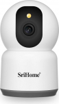 SRIHOME Indoor Surveillance Camera, 4MP WiFi Home Surveillance Camera with Phone App, Night Vision, 2-Way Audio, Privacy, Garden, Baby, Pets and Nanny Monitor
