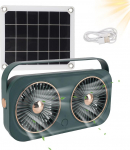 kinrguiyuez P&auml;ikeseventilaatorid kodu jaoks Solar Loft Fan 20W aku energiat&otilde;hus kompaktne puhur kasvuhoone garaaži telkimiseks Patio