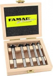 FAMAG Krauskopf Sinkide komplekt 5-osaline metallist komplekt 10, 13, 16, 20, 25 mm