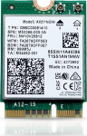 AX211 WiFi 6E kaart | Tri-Band Wi-Fi | Kuni 2,4 Gbps | CNVio2 M.2 Wifi kaart arvutile | Toetab Bluetooth 5.3 | N&otilde;uab Intel 11. p&otilde;lvkonna protsessorit Windows 10/11, Linux | AX211NGW