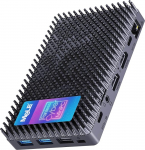 MeLE Cyber X1 Mini PC N150 (kuni 3.6GHz, 4C/4T) 32GB LPDDR5 512GB m&auml;lu Win 11 Pro ventilaatorita lauaarvuti Dual HDMI Wi-Fi 5/BT5.1/USB C T&auml;ielikult funktsionaalne kodukino/kaubandus/kontori jaoks