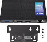 Mele Quieter 3Q Fanless Mini PC N5105 / N5100, v&auml;ike arvuti, LPDDR4, Win11, Dual HDMI 4K, 2.4G/5G Wi-Fi 5, Gigabit Ethernet, BT 5.1, USB 3.2*4, SSD, VESA Mount (8G/256G)