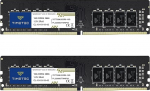 Timetec Premium 32GB KIT (2 x 16GB) DDR4 2666MHz (PC4-2666V) PC4-21300 UDIMM lauaarvuti RAM - mitte-ECC puhverdamata, 288 pini, 1.2V, CL19 DIMM m&auml;lumoodul