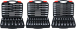 Kraftmann 5186" Sorted Xzn/Internal Hexagon/Torx Bit Set, mitmev&auml;rviline, 1/2-tolline