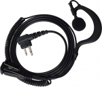 Walkie Talkie peakomplekt koos akustilise toru ja PTT-mikrofoniga, mis &uuml;hildub Motorola CP88 CP040 GP300 2-Way raadioga