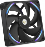 NZXT F140X Performance ventilaator - 140 mm PWM RGB arvutikarbi ventilaator - Maksimaalne &otilde;huvool ja staatiline r&otilde;hk - LCP raam ja tiivad - Magnetiline vedeliku d&uuml;naamiline laager - 30 mm paksus - must