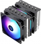 Thermalright Peerless Assassin 120 SE ARGB protsessori &otilde;hujahuti, 6 soojusjuhtme jahuti, kaks 120 mm TL-C12C-S PWM ventilaatorit, alumiiniumist jahutuskate, AGHP, jaoks AMD AM4/AM5 Intel 1700/1150/1151/1200