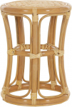 Tall Rattan Stool, &uuml;mmargune tool valmistatud Real Rattan / rotangist tool, Flower Stool, Foot Stool (mesi)