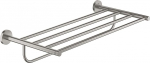 GROHE 40800DC1 Essentials Multi-towel Rack, Super Steel