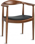 Tomile Mid Century Modern S&ouml;&ouml;gitooli, PU pehmendusega t&auml;ispuidust tool koos k&auml;etoega, tuhkpuust s&ouml;&ouml;gitoatool elutuppa / s&ouml;&ouml;gituppa / p&ouml;&ouml;ningule (pruun)